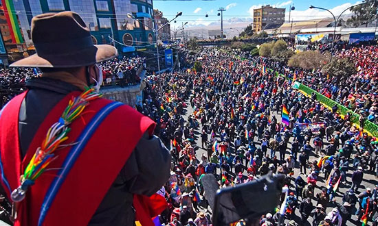 Bolívia - resistência de massas contra o governo golpista - Liberdade,  Socialismo e Revolução