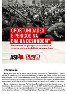 Documento de perspectivas mundiais da Alternativa Socialista Internacional (ASI)